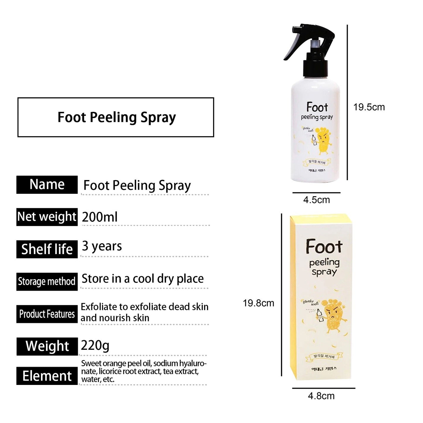 EELHOE™ Foot Peeling Spray