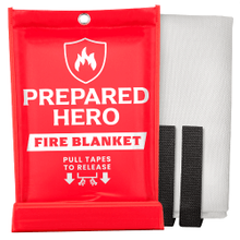 Prepared Hero Fire Blanket - Emergency Fire Blanket