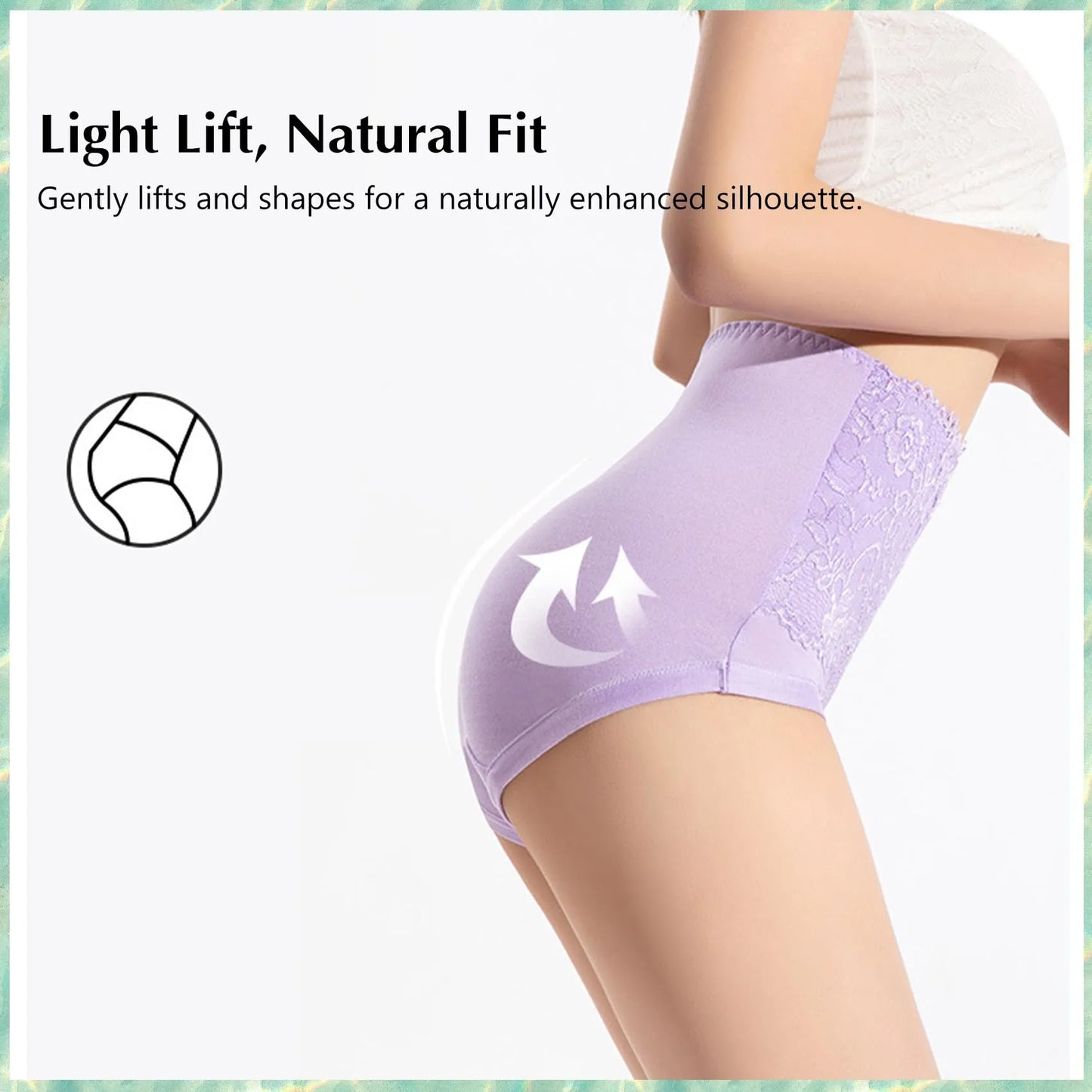KUNAUO Leak Proof Underwear, Women's Washable Leakproof Underwear