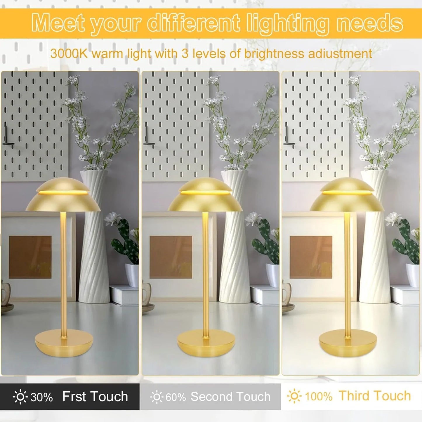 Kunauo™ Cordless Table Lamp