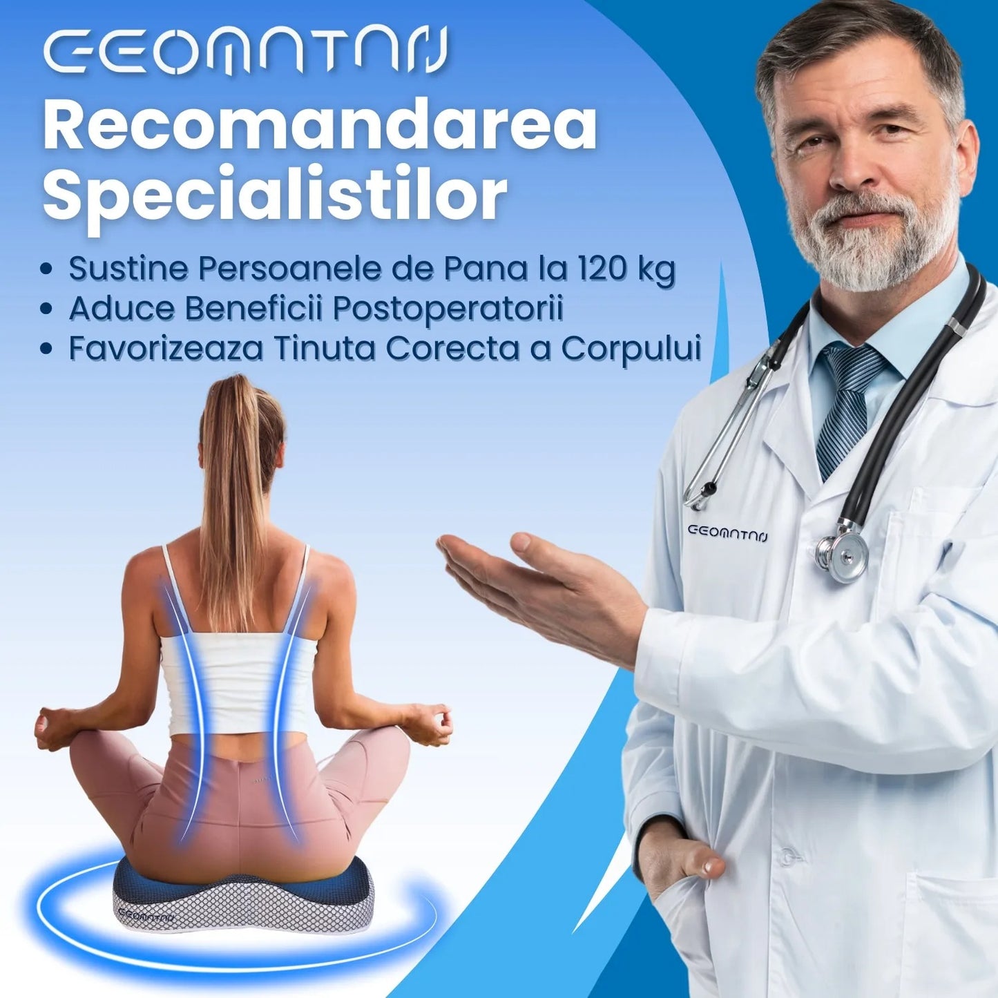Kunauo™ Orthopedic Seat Cushion