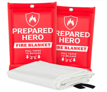 Prepared Hero Fire Blanket - Emergency Fire Blanket