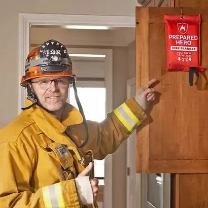 Prepared Hero Fire Blanket - Emergency Fire Blanket