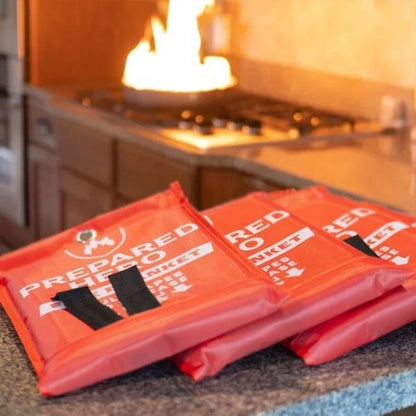 Prepared Hero Fire Blanket - Emergency Fire Blanket
